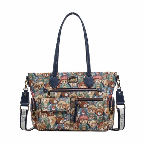 GREEN  BEAR Tote Bag