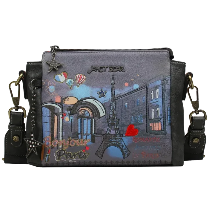 Crossbody Messenger Bag — PARIS DREAM