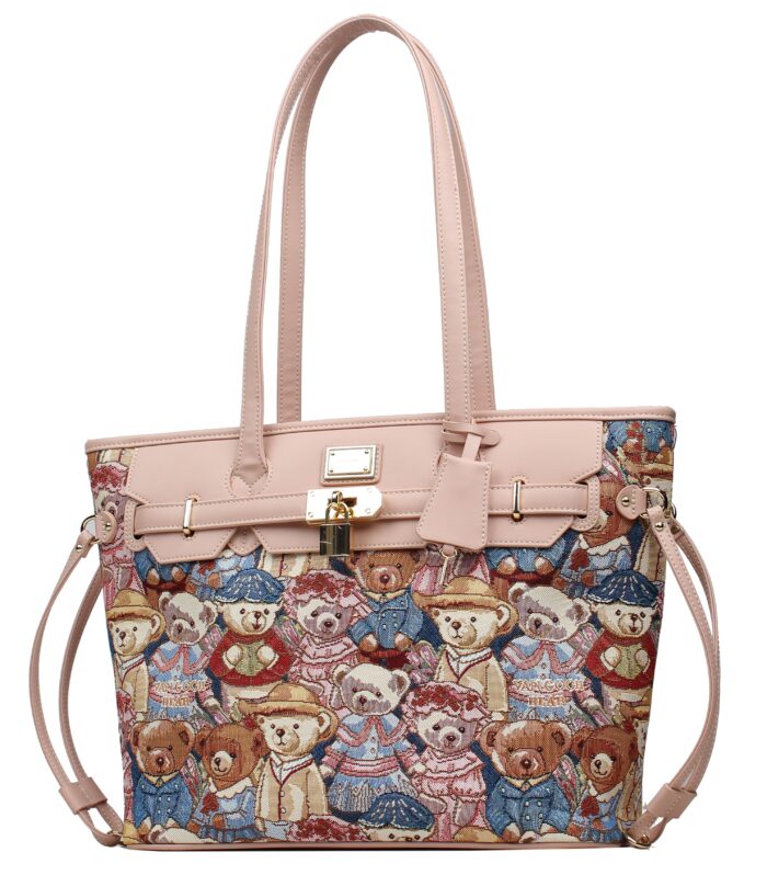 Structured Tote Bag — VINCENT BEAR
