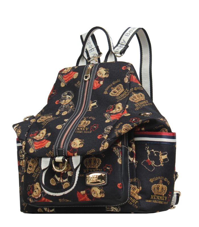 Rucksack-Style Backpack — CROWN BEAR