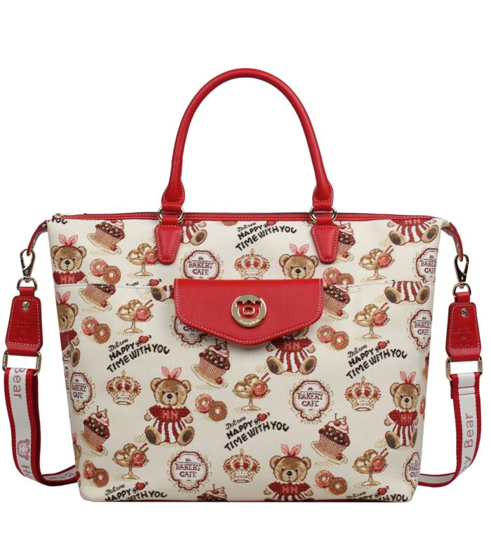 Structured Shoulder Tote — CAKE BEAR