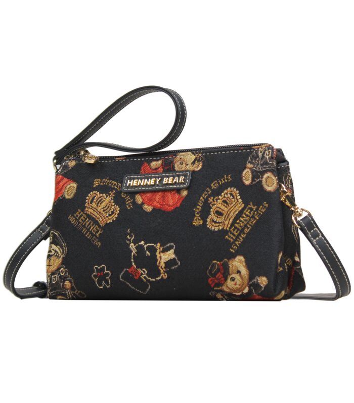 Crossbody Bag & Wristlet Set — CROWN BEAR