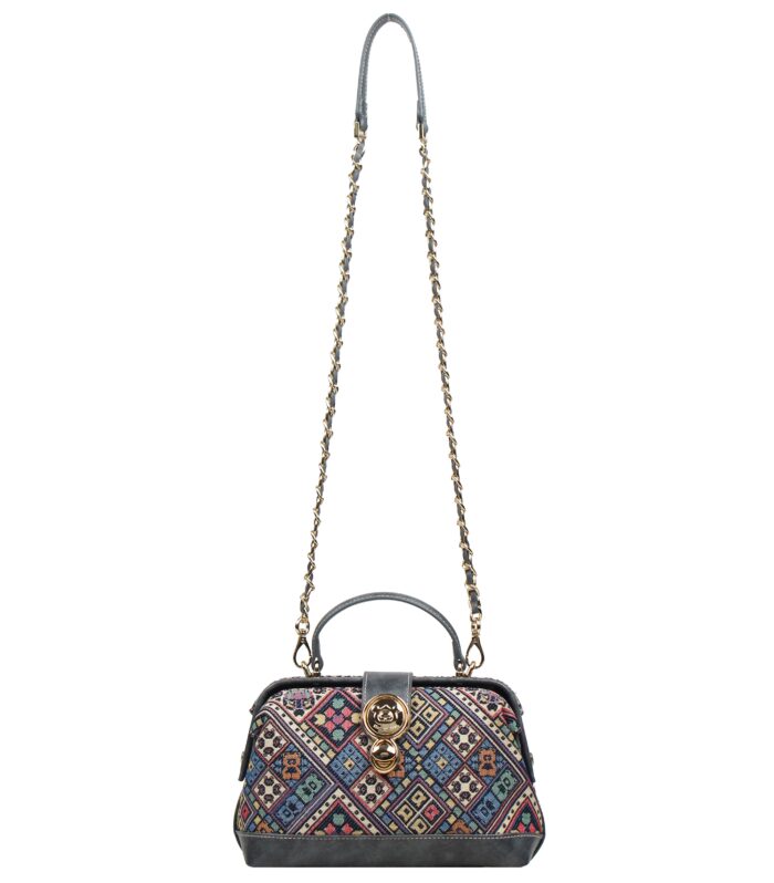 Compact Crossbody Pouch — VINTAGE CHECK