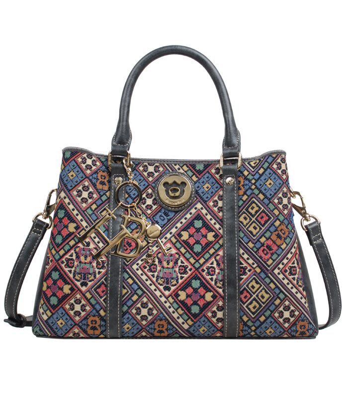 Winged Tote — VINTAGE CHECK