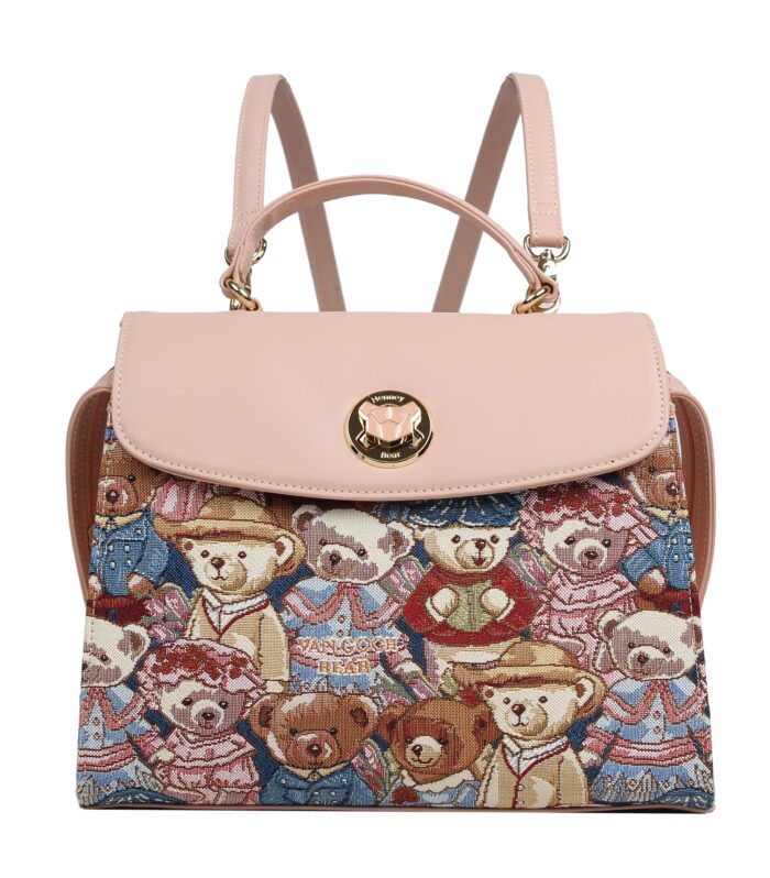 Dual-Function Top-Handle Satchel & Backpack— VINCENT BEAR