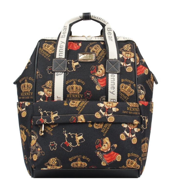 Top-Handle Backpack — CROWN BEAR