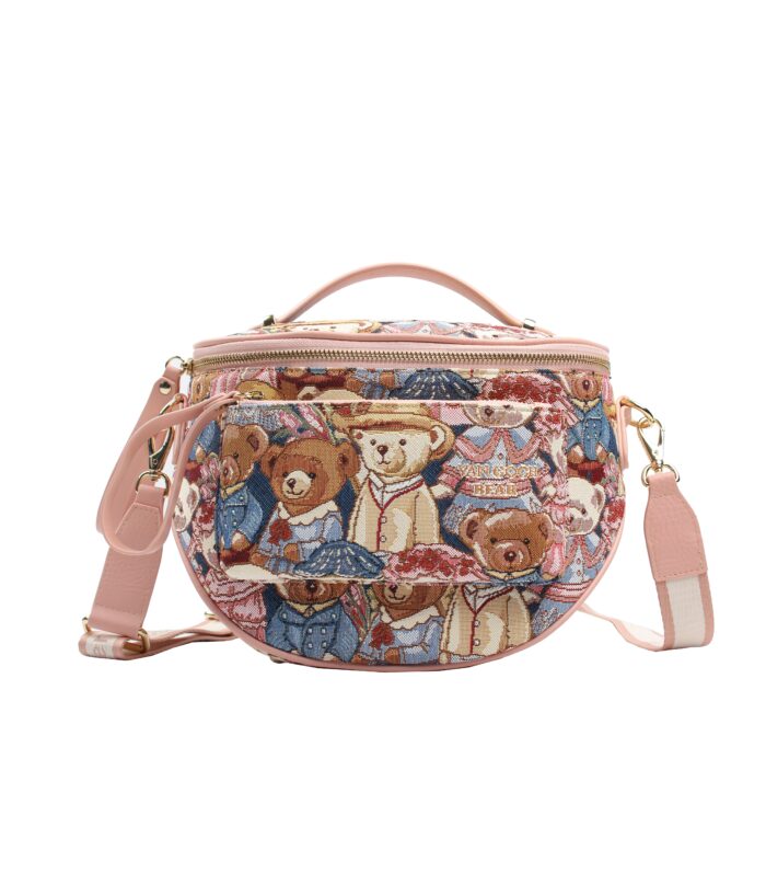 Round Crossbody Vanity Bag — VINCENT BEAR