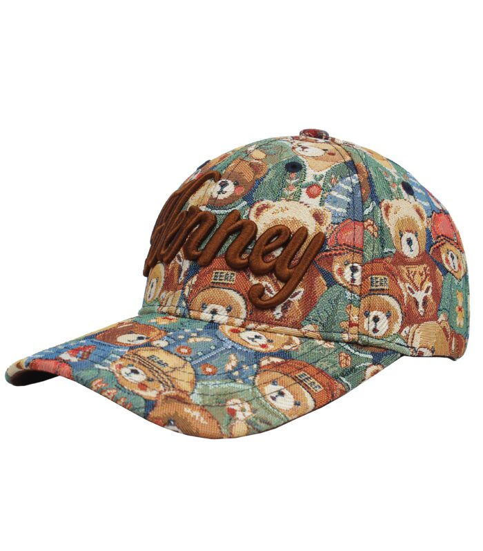 Baseball Cap — GREEN  BEAR