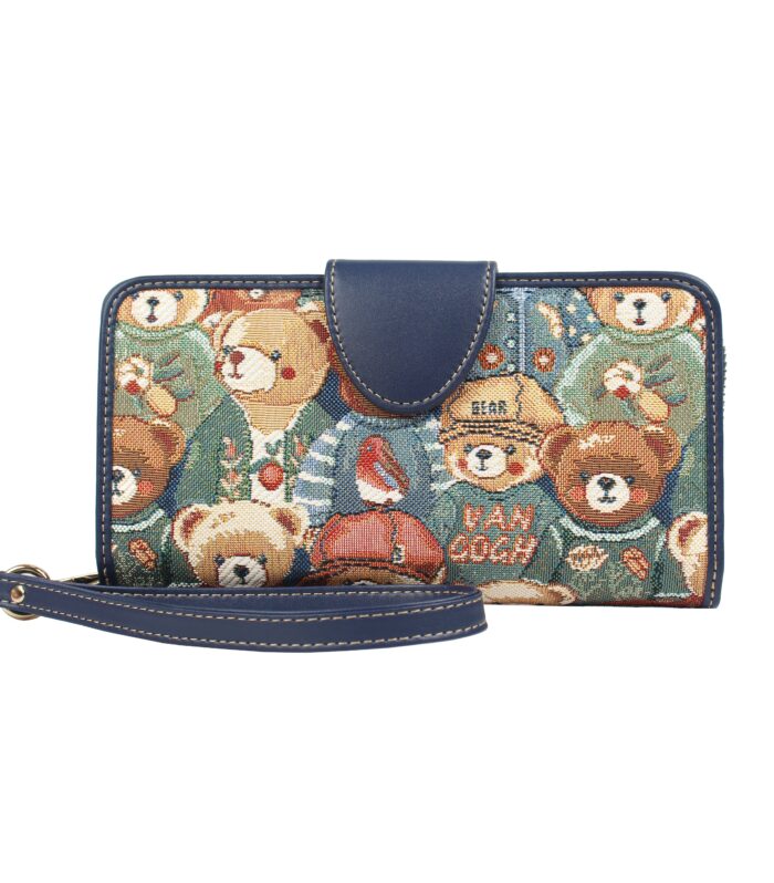 Zip Wallet — GREEN  BEAR