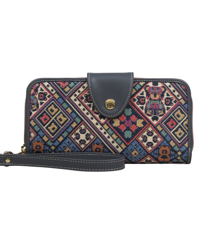 Zip Wallet — VINTAGE CHECK