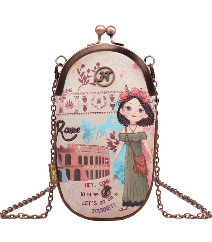 Kisslock Crossbody Phone Pouch — A TOUR OF ROME