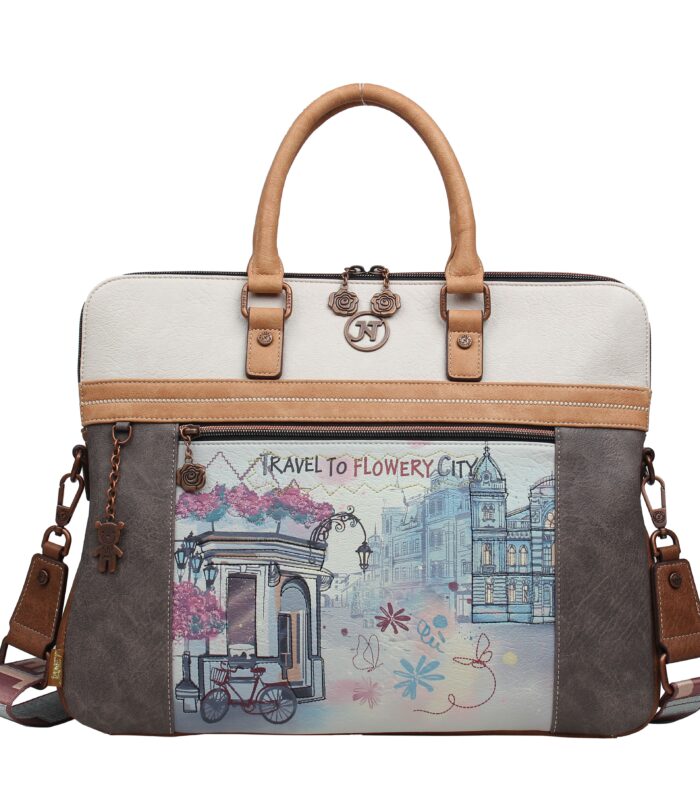 Laptop / Briefcase Bag — FLOWERY CITY