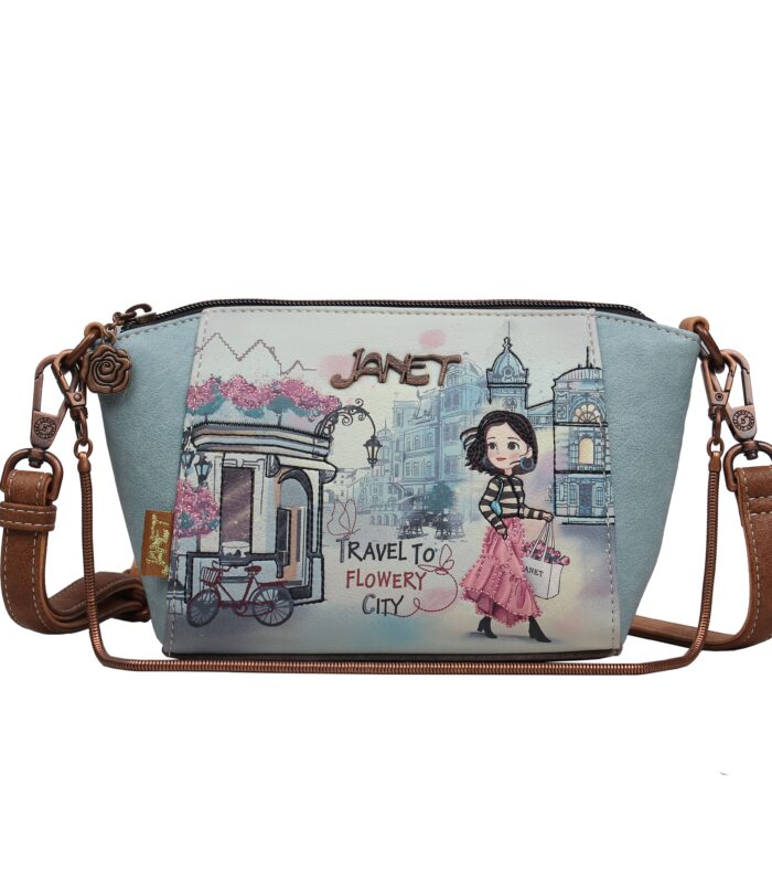 Bowling-Style Satchel — FLOWERY CITY