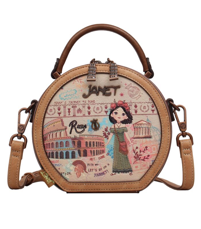 Round Top-Handle Bag — A TOUR OF ROME