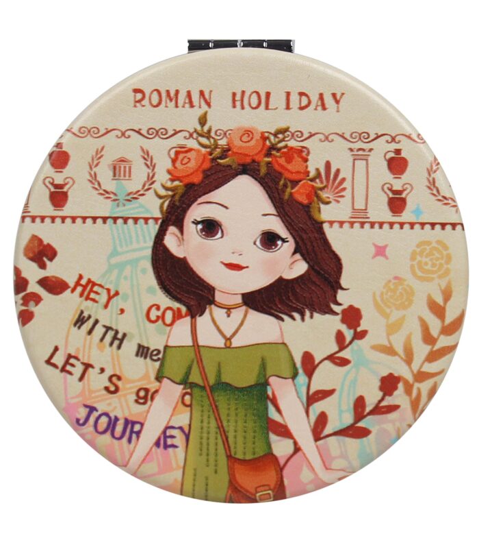 Round Compact Mirror — A tour of Rome