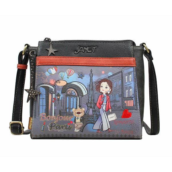 Compact Crossbody Bag — PARIS DREAM